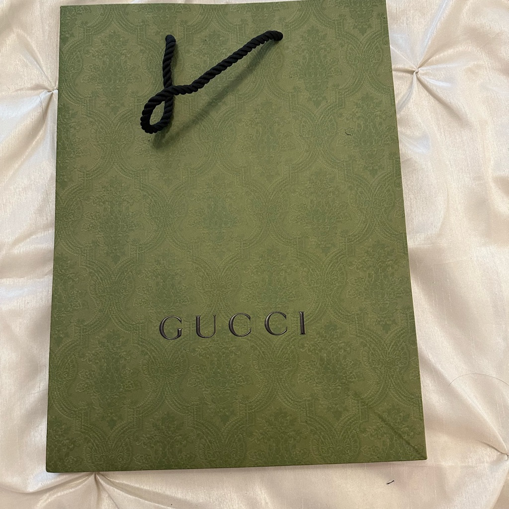 Authentic Gucci Shopping Bag